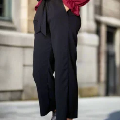 Chic Tie Waist Flare Pants -Women's Clothing Store untitled 8494 48509e64 4d40 46b9 bd4f 656303d39b21