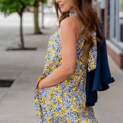 Wildflowers Cinched Tie Neck Tank Dress -Women's Clothing Store untitled 8550 f3ba6cf4 e990 4b17 84a1 0f2c82f79cdc