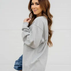 They Call The Thing Rodeo Graphic Crewneck -Women's Clothing Store untitled 8654