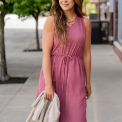 Tie Waist Tank Dress -Women's Clothing Store untitled 8678 d39962b3 6823 4138 b7eb cc5bba1e4101