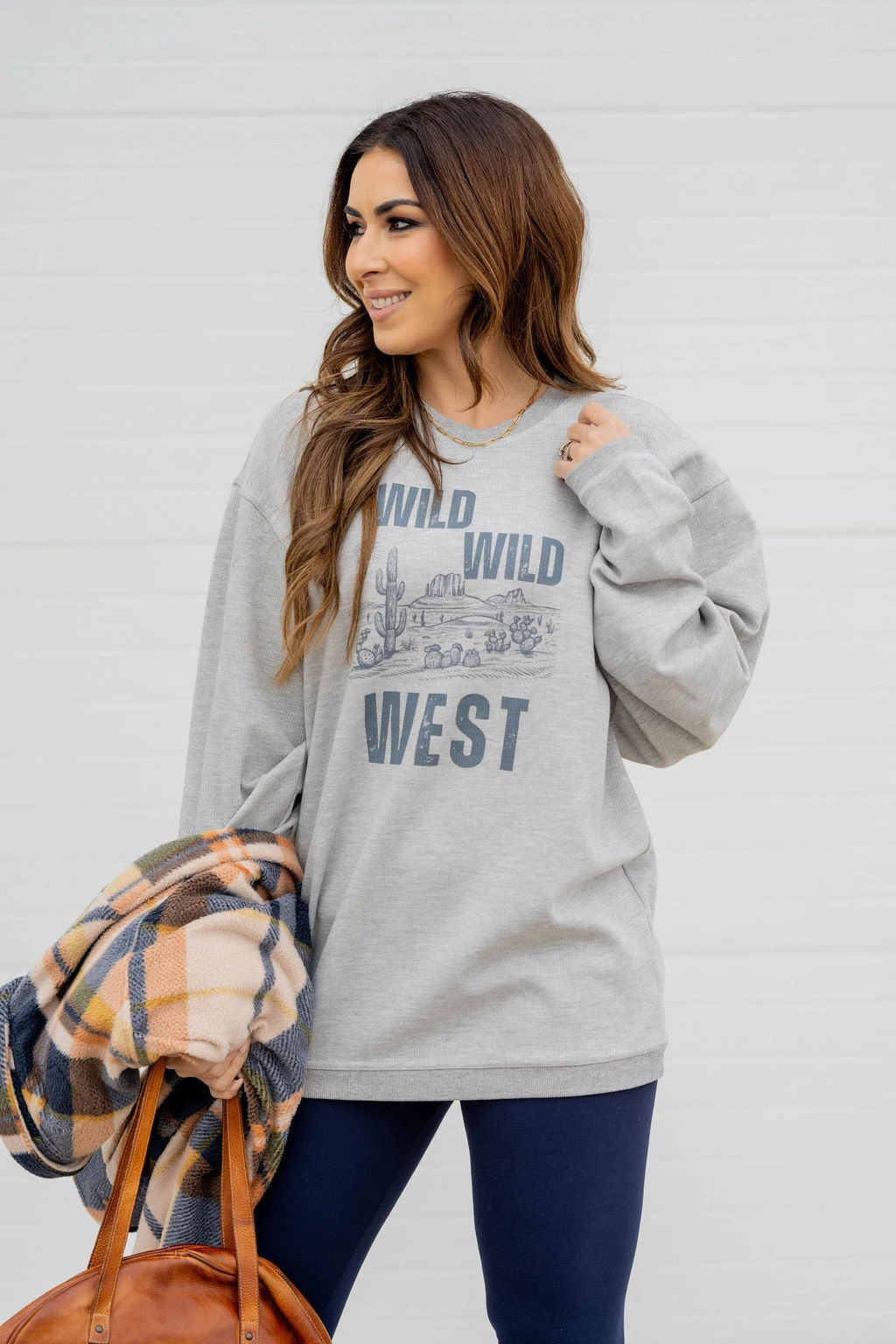Wild Wild West Graphic Crewneck 4 Wild Wild West Graphic Crewneck - Image 4