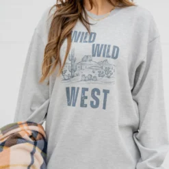 Wild Wild West Graphic Crewneck 10 Wild Wild West Graphic Crewneck -Women's Clothing Store untitled 8686 23e160dd 4cd1 4754 9f9d 8b9b713cd82d