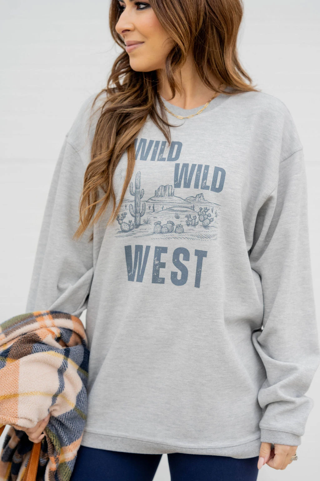 Wild Wild West Graphic Crewneck 5 Wild Wild West Graphic Crewneck - Image 5