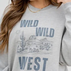 Wild Wild West Graphic Crewneck 11 Wild Wild West Graphic Crewneck -Women's Clothing Store untitled 8691 23a524e1 866c 40c5 a4f9 532fea82c4c7