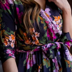 Painted Blooms Tie Waist Dress -Women's Clothing Store untitled 8710 0920128d b140 4425 b185 aa40ac1e8f23