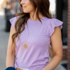 Detailed Ribbed Trim Knit Tee -Women's Clothing Store untitled 8798 577d75d0 5bf3 4399 963a ab252a8c2ac1