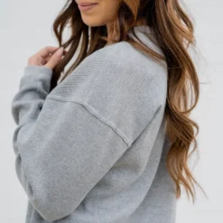 All American Rodeo Waffled Graphic Crewneck 18 All American Rodeo Waffled Graphic Crewneck -Women's Clothing Store untitled 8856