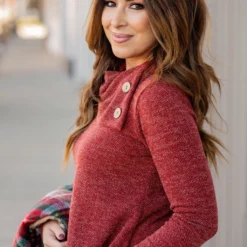 Dual Button Side Sweater -Women's Clothing Store untitled 9074 08e6c5a3 4546 4121 9f1a d55ed4aa5a5f