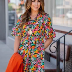 Vibrant Blooms Triple Ruffle Sleeve Dress 19 Vibrant Blooms Triple Ruffle Sleeve Dress -Women's Clothing Store untitled 9099 894ea332 3c22 4d43 8393 bb1d9db94365