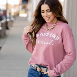 Being Kind Is Cool Graphic Crewneck 10 Being Kind Is Cool Graphic Crewneck -Women's Clothing Store untitled 9105 96df3c3f a6be 4321 a6e5 f3043467fa96