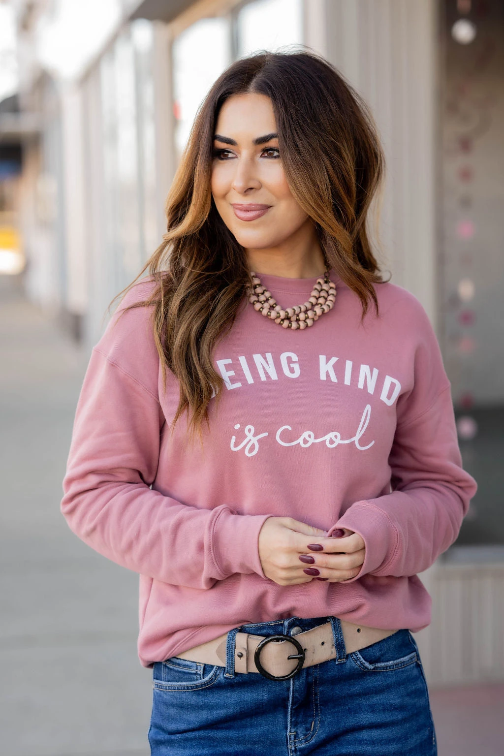 Being Kind Is Cool Graphic Crewneck 7 Being Kind Is Cool Graphic Crewneck - Image 7