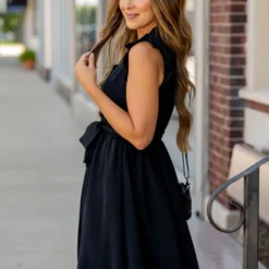 Ruffled Wrap Top Tie Waist Dress -Women's Clothing Store untitled 9116 8399eea6 f0e4 4c0e 83ab 05b7031a50c9