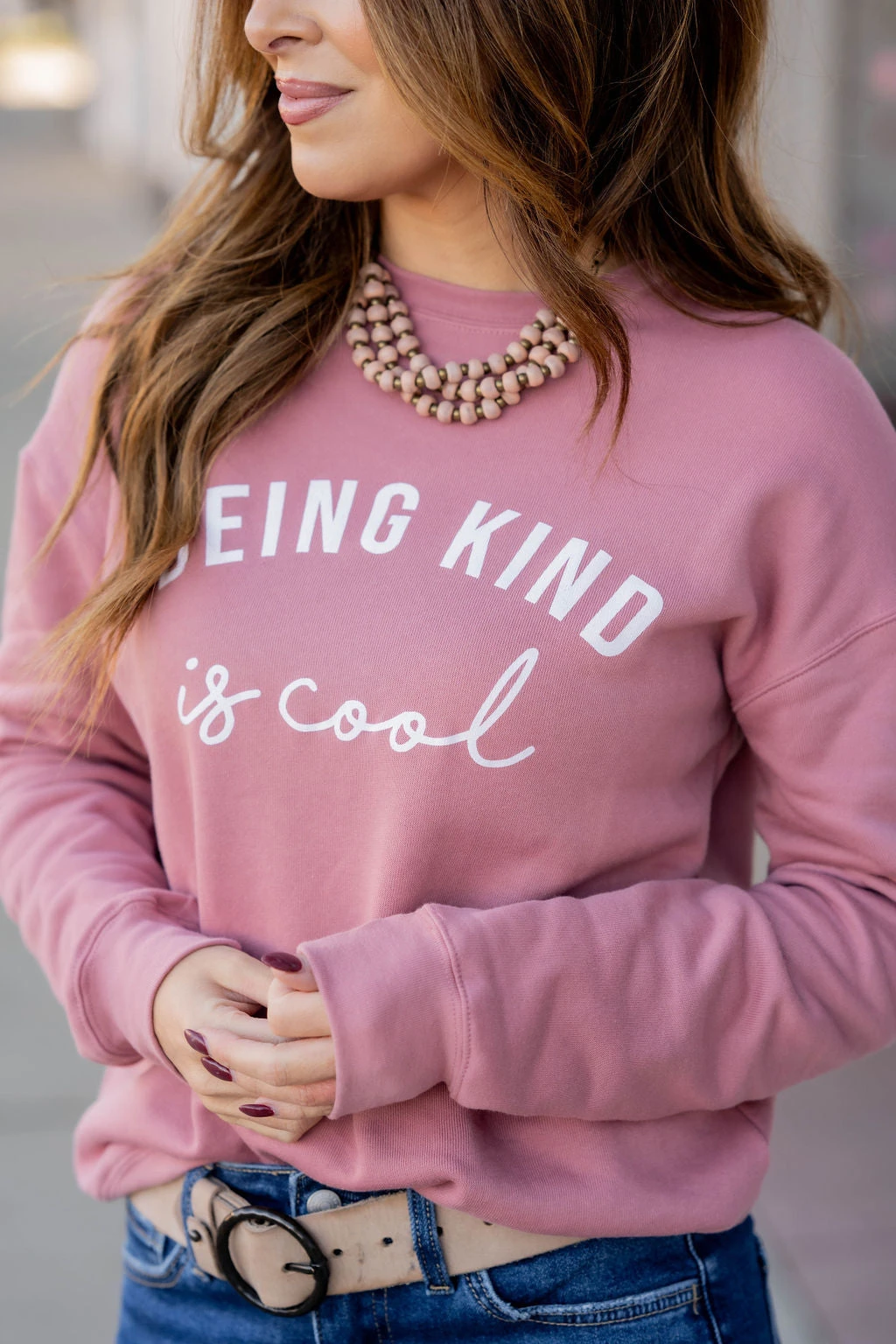 Being Kind Is Cool Graphic Crewneck 8 Being Kind Is Cool Graphic Crewneck - Image 8