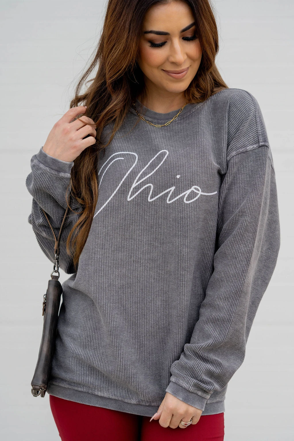 Ohio Ribbed Graphic Crewneck 1 Ohio Ribbed Graphic Crewneck