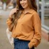 Balloon Sleeve Pullover