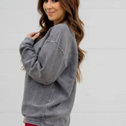 Ohio Ribbed Graphic Crewneck 11 Ohio Ribbed Graphic Crewneck -Women's Clothing Store untitled 9185