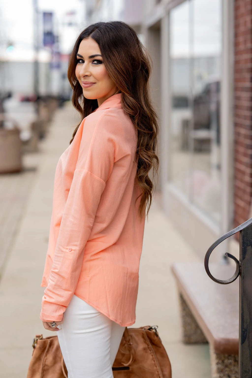 Everyday Button Up Blouse 6 Everyday Button Up Blouse - Image 6