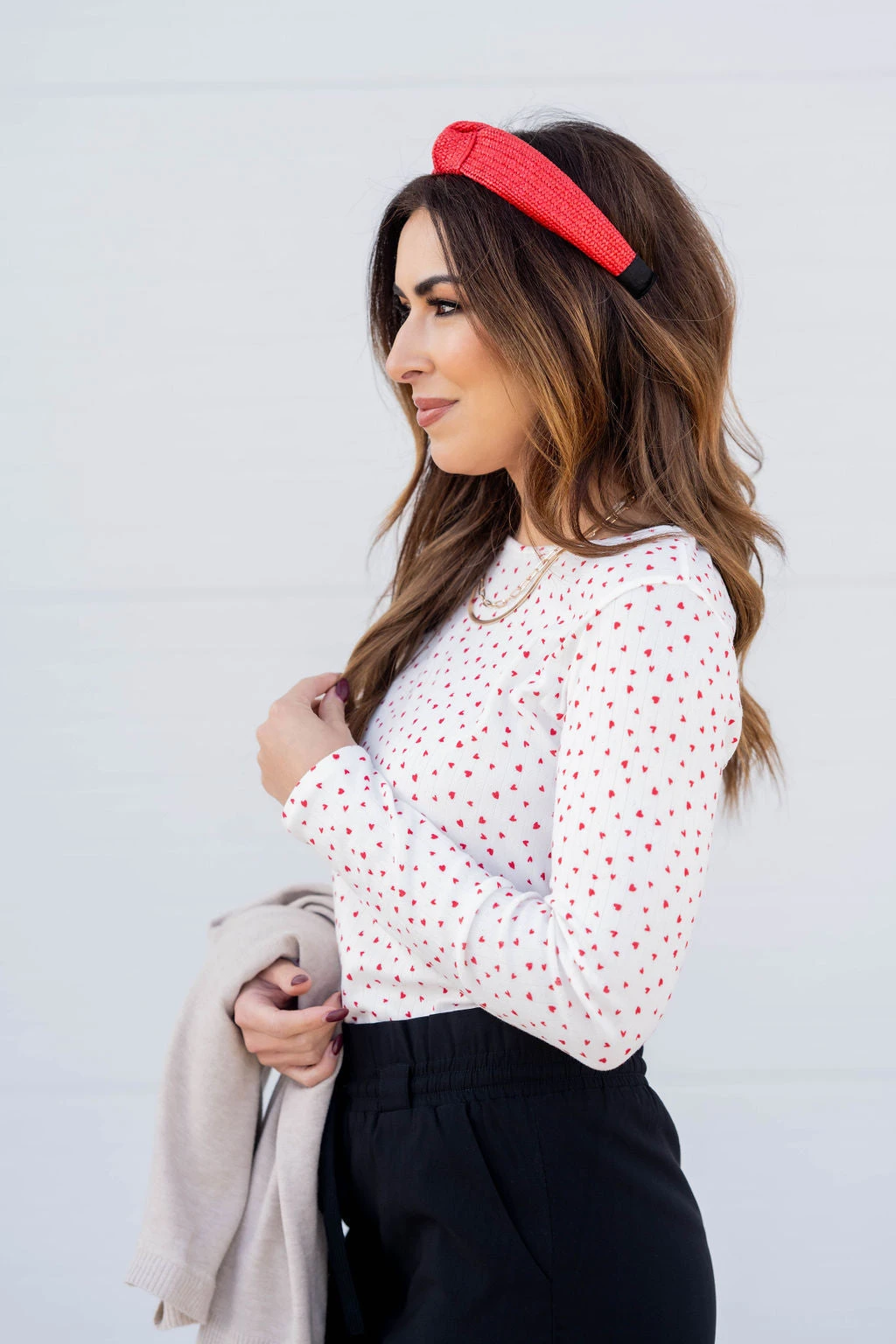 Sweetheart Ribbed Long Sleeve Tee 5 Sweetheart Ribbed Long Sleeve Tee - Image 5