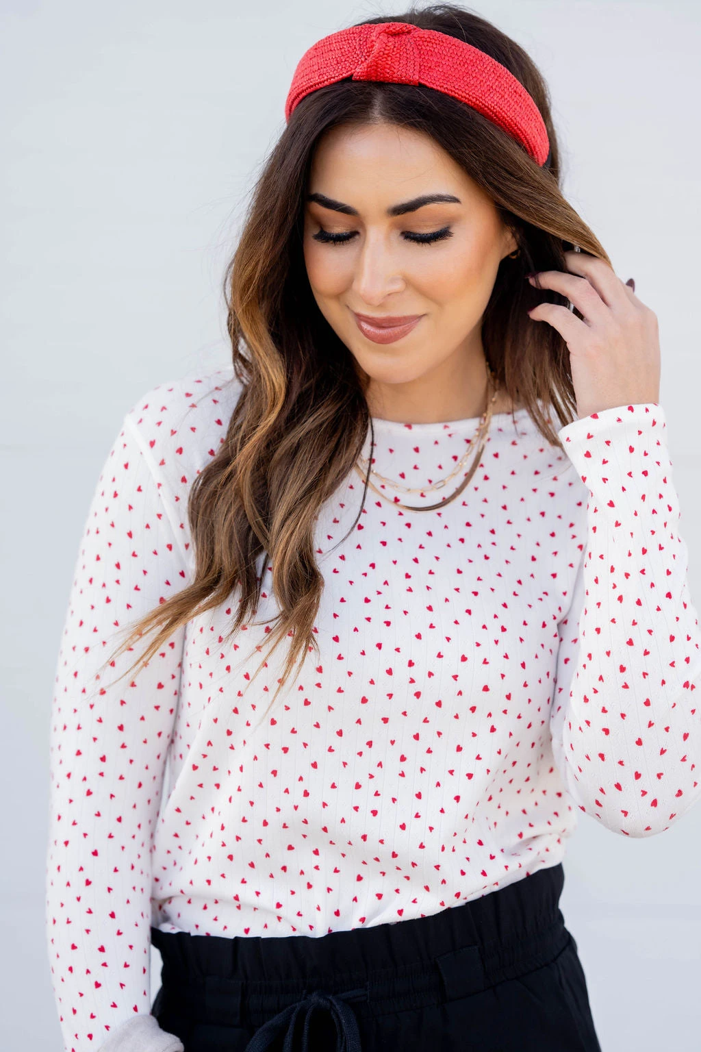 Sweetheart Ribbed Long Sleeve Tee 6 Sweetheart Ribbed Long Sleeve Tee - Image 6