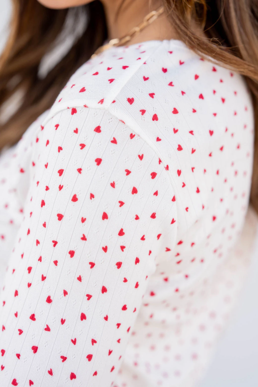 Sweetheart Ribbed Long Sleeve Tee 9 Sweetheart Ribbed Long Sleeve Tee - Image 9