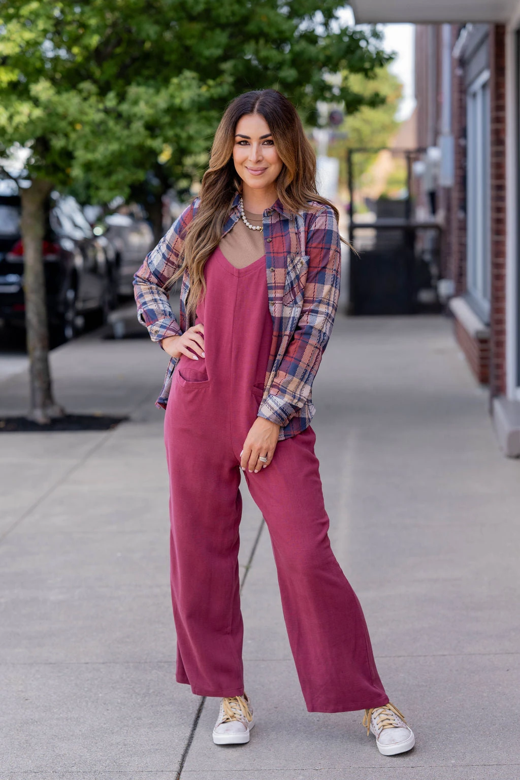 Slit Back Relaxed Tank Jumpsuit 4 Slit Back Relaxed Tank Jumpsuit - Image 4