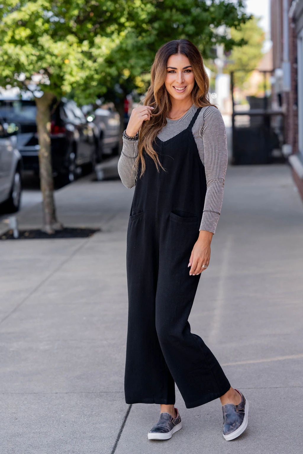 Slit Back Relaxed Tank Jumpsuit 16 Slit Back Relaxed Tank Jumpsuit - Image 16