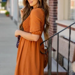 Ruched Top Babydoll Dress -Women's Clothing Store untitled 9652 988283