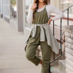 Everyday Two Pocket Tank Jumpsuit -Women's Clothing Store untitled 9690 4aab12c2 e156 406f b3b0 8374d36ca136