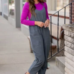 Everyday Two Pocket Tank Jumpsuit -Women's Clothing Store untitled 9731 596add01 8638 49c5 90dc 51559edf6e6c