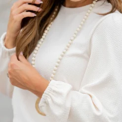 Bold Textured Cinched Sleeve Blouse -Women's Clothing Store untitled 9731 e76311ee 6cd1 4b4c 8ae2 08b9a0770ac9