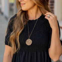 Ruched Top Babydoll Dress -Women's Clothing Store untitled 9738