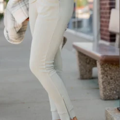 Zipper Bottom Joggers 15 Zipper Bottom Joggers -Women's Clothing Store untitled 9783