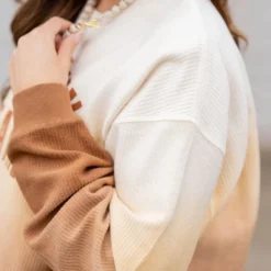 Whiskey Weather Gradient Ribbed Graphic Crewneck -Women's Clothing Store untitled 9863 6bcb770e 58dc 4c4c bda4 fd608c99cbfa