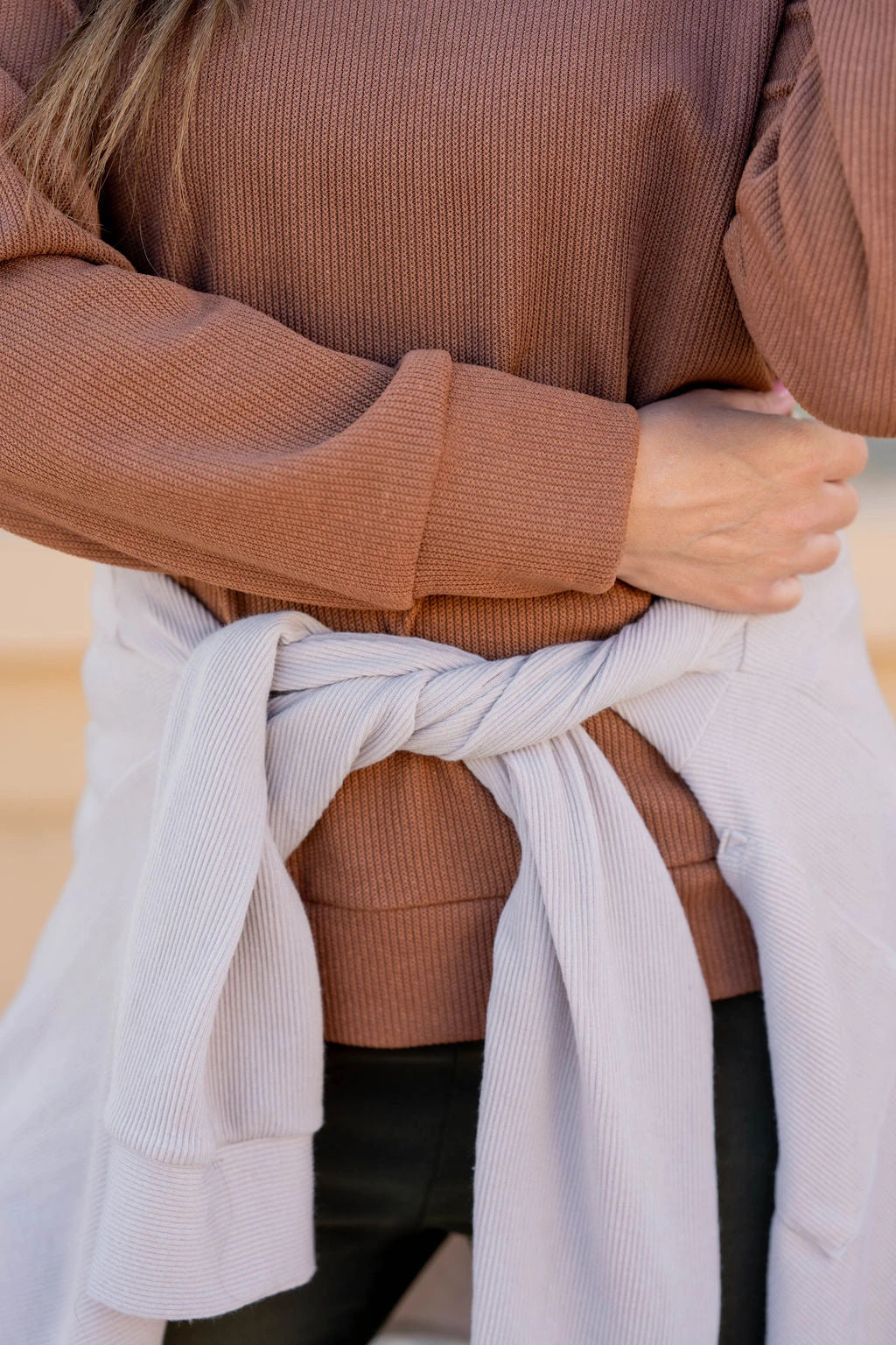 Simple Knit Mock Neck Sweater 18 Simple Knit Mock Neck Sweater - Image 18