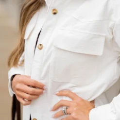 Velvety Soft Corded Shacket -Women's Clothing Store velvety soft corded shacket 846068