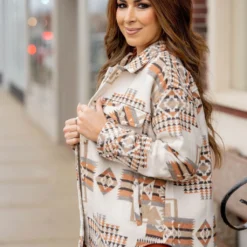 Wild West Shacket -Women's Clothing Store wild west shacket 797874